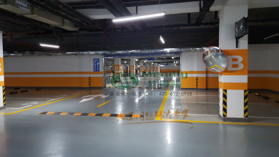 银滩雅苑 双湖环氧自流平地坪