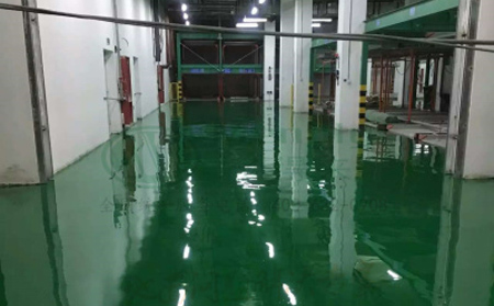 11月双湖双湖环氧地坪施工高峰来袭，梦得来化工多项目同步推进保交付